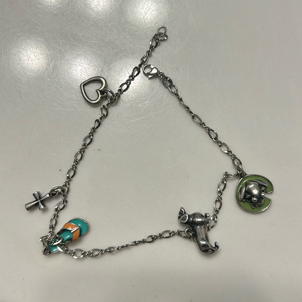 James Avery charm bracelet with charms